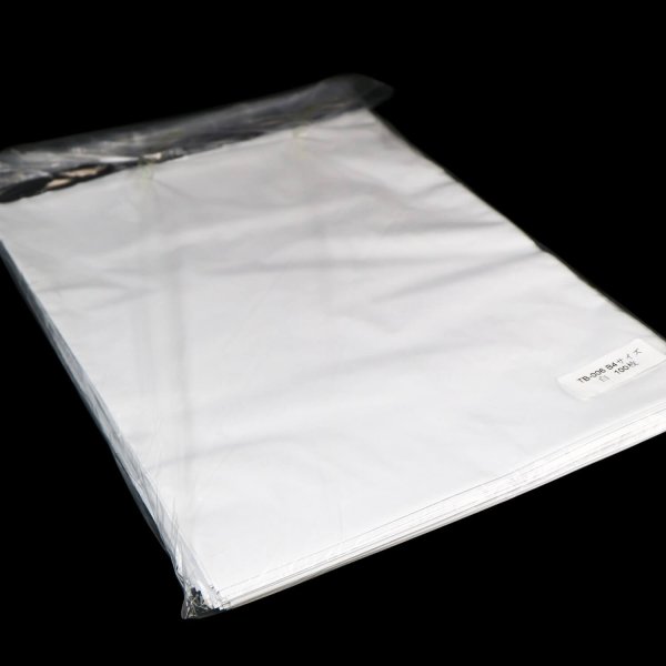 画像7: 宅配ビニール袋 B4サイズ 白(ホワイト) 300ｘ400+50mm #60 (7)
